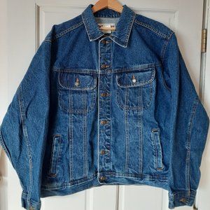 Wrangler Rugged Wear Denim Jean Jacket, Men's size L